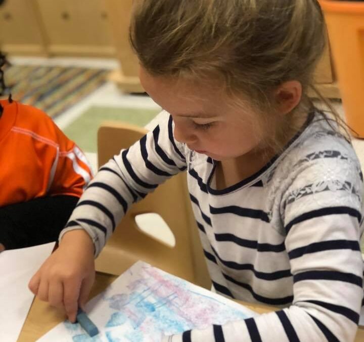 Fall Preschool Fun: A Heartfelt Note to Families & a Simple Leaf Rubbing Art Activity