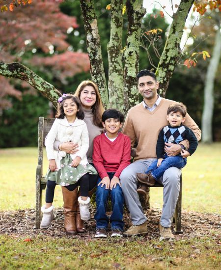 Khan Devalia Family 2 Family photo of the Khan Devalia family.