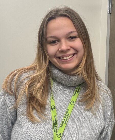 Photo of School Support Manager Samantha Moore.