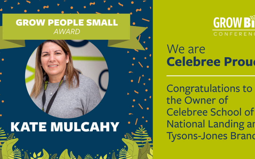 Celebree School of Tysons-Jones Branch and National Landing Owner Nominated for Grow Small Award 