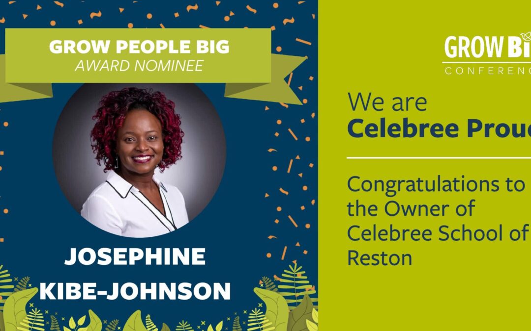 Celebree School of Reston owner Josephine Kibe-Johnson celebrated for being a Grow People Big award nominee