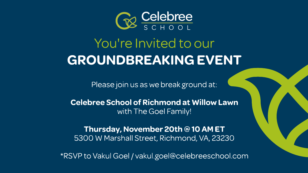 Celebree School of Richmond at Willow Lawn Begins a New Chapter in Early Education