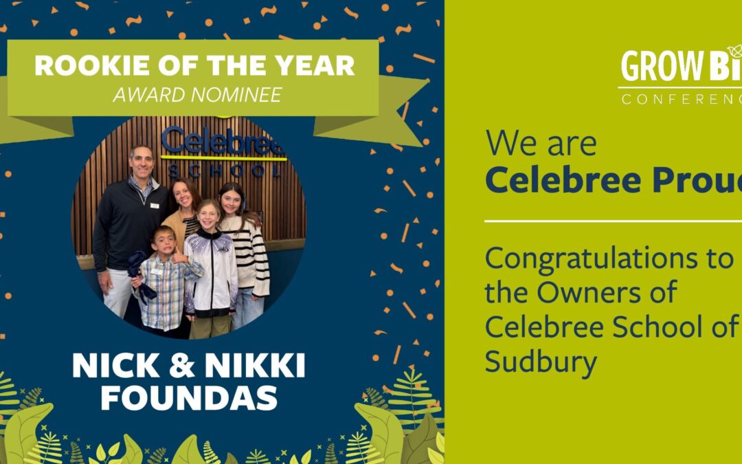 Celebree School of Sudbury Owners Nominated for Rookie of the Year Award