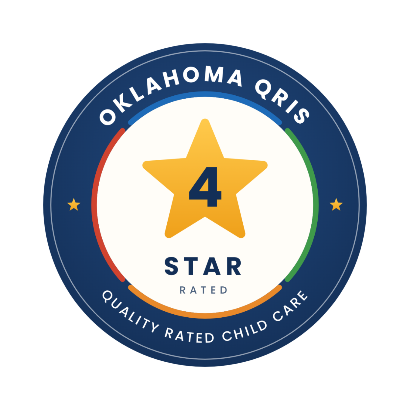 Oklahoma QRIS 4 Star Rated Quality Child Care