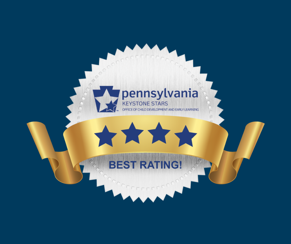 Keystone STARS level 4 certification badge.