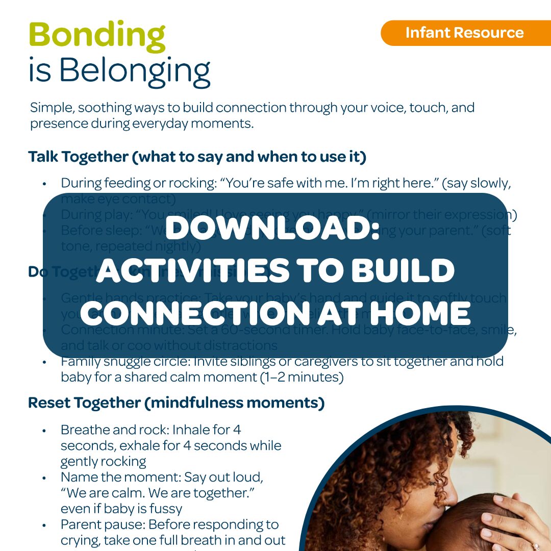 Easy family activities for connection & bonding